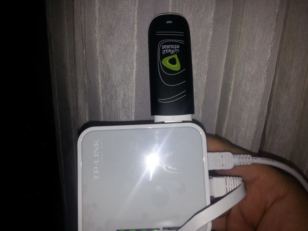 Getting TpLink MR3020 to work with Etisalat USB modem e173 in Egypt